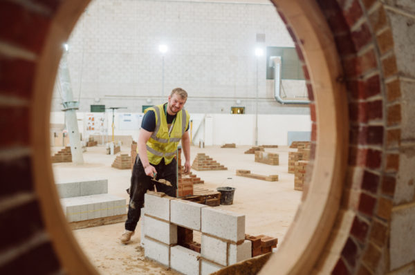 Bricklaying Students