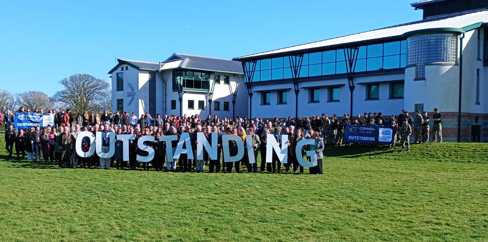 Cornwall College Group Rated ‘Outstanding’ by Ofsted!